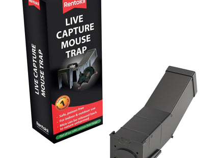 Rentokil Live Capture Mouse Traps Blister