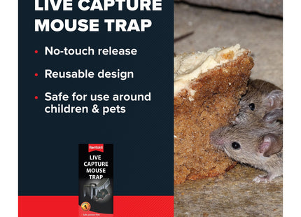 Rentokil Live Capture Mouse Traps Blister