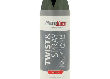 PlastiKote 21101 400ml Premium Gloss - Medium Grey