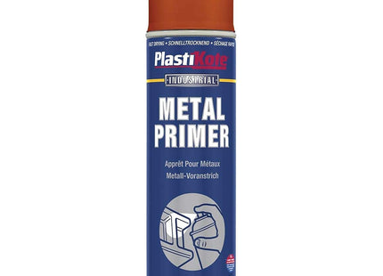 PlastiKote 10600 400ml Metal Primer Oxide - Red