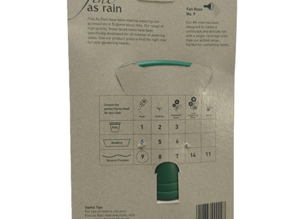 Fine As Rain Universal Fit Watering Can Rose Sprinkler Head F9 Fan Rose Fine Spray