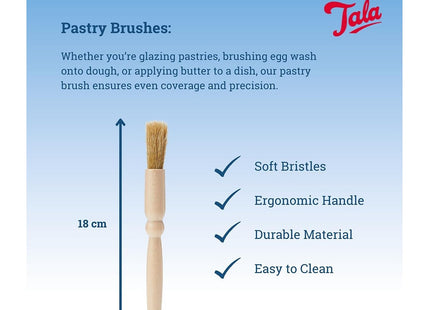 Tala Wooden Pastry & Basting Brush 5cm 09216