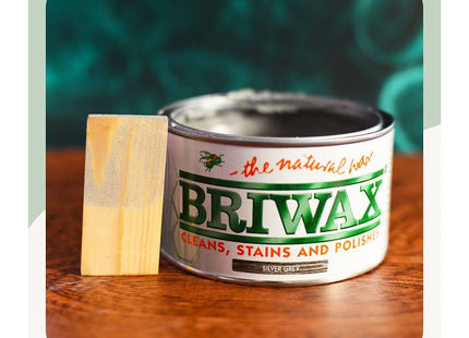 Briwax Original Honey 400g - Multi-Shade Wood Wax Polish Ideal for Furniture Restoration & DIY Wood Projects