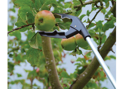 STV Defenders Grip n Grab Picker, Lightweight Easy-Trigger Precision Sure-Grip Jaws, Picks up to 1kg, Silver/Black