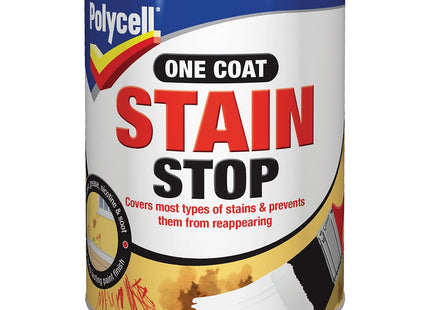 Polycell One Coat Stain Stop 1 Litre