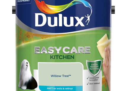 Dulux Easycare Kitchen Matt Emulsion Paint - Willow Tree - 2.5 Litre