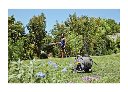 Hozelock 60M Cart+25m Hose+fitt 2488P