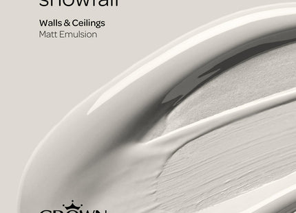 Crown Snowfall 2.5 Litre Walls & Ceilings Matt Emulsion