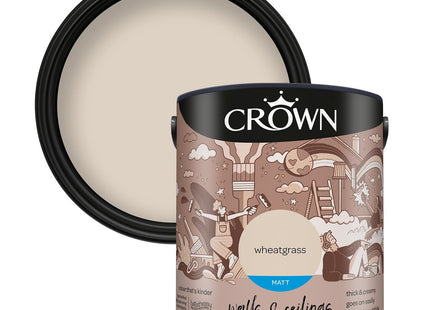 Crown Retail Core Emulsion Matt Wheatgrass 2.5 Litre