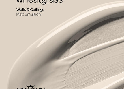 Crown Retail Core Emulsion Matt Wheatgrass 2.5 Litre