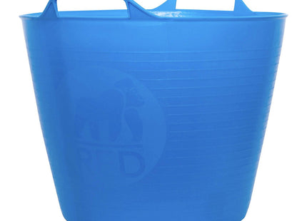 Red Gorilla Tubtrugs 26 Litre Medium Flexible 2-Handled Recycled Tub, Blue