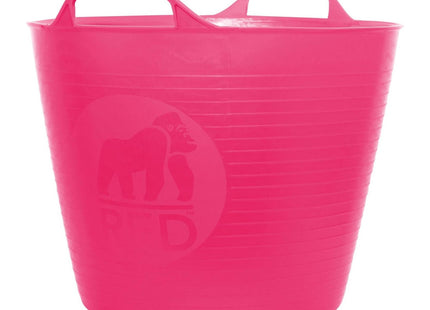Red Gorilla Flexi Tubtrug Pink 26 Litre