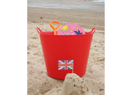 Red Gorilla Tubtrugs 38 Litre Large Flexible 2-Handled Recycled Tub