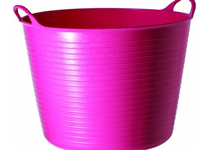 Red Gorilla Tubtrugs Flexible 2-Handled Recycled Tub, 38 Litre, Large, Pink SP42PK