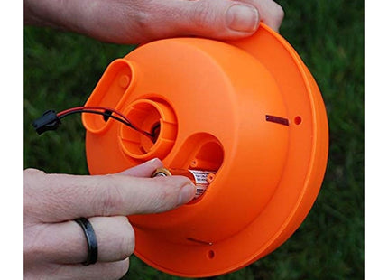 STV The Big Cheese Hi-Vis Mega-Sonic Solar Mole Repeller Spike.