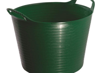 Red Gorilla Tubtrugs 14 Litre Small Flexible 2-Handled Recycled Tub, Green