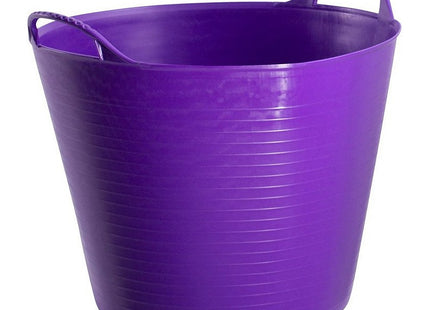 Red Gorilla Tubtrugs 14 Litre Small Flexible 2 Handled Recycled Tub, Purple