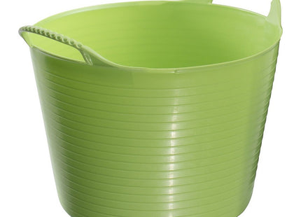 Red Gorilla Tubtrugs 26 Litre Medium Flexible 2-Handled Recycled Tub, Pistachio SP26PST