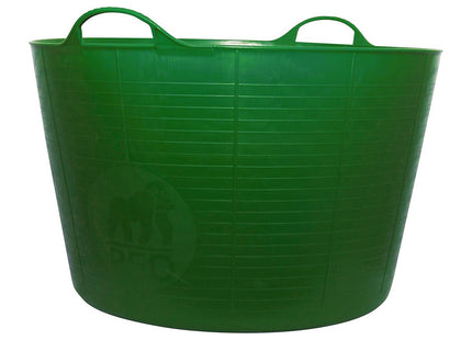 Red Gorilla Tubtrugs 75 Litre XL Flexible 2-Handled Recycled Tub, Green