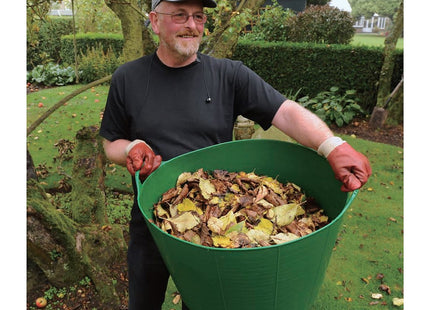 Red Gorilla Tubtrugs 75 Litre XL Flexible 2-Handled Recycled Tub, Green