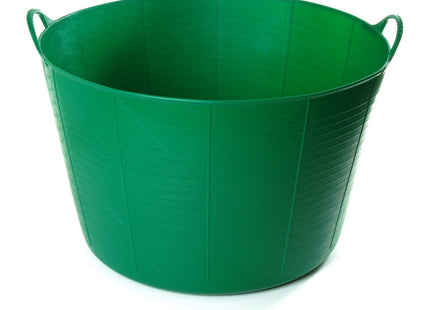 Red Gorilla Tubtrugs 75 Litre XL Flexible 2-Handled Recycled Tub, Green