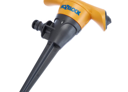 Hozelock Sprinkler Rotating 177 m_: Spike-mounted Spray Sprinkler for Medium-sized Surfaces (� 15m), 8 Jets: 2 Spray Patterns [2510P0000]