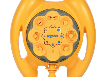 Hozelock - Sprinkler Rotating 79 m_: Small-area Base-mounted Spray Sprinkler (� 10m), Ideal for Small Gardens: 8 Spray Patterns [2515P0000]