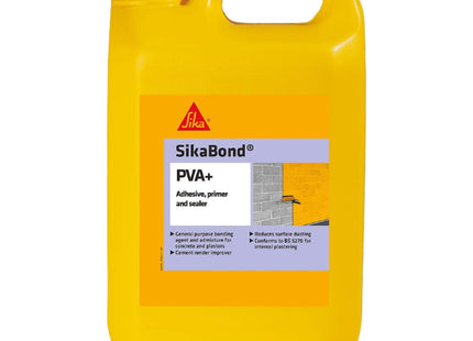 Everbuild Sika SikaBond Pva+, General Purpose Adhesive, Primer And Sealer - Easy To Use - British Standards Approved - 1 Litre