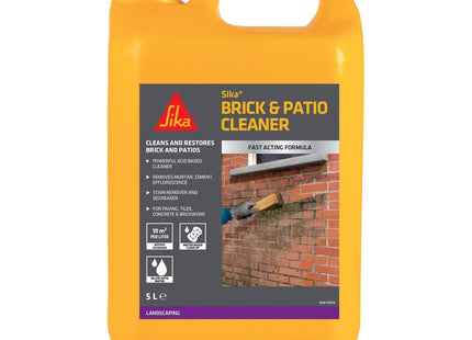 Everbuild Sika Brick & Patio Cleaner High Strength Brick and Patio Cleaner, 5 Litre