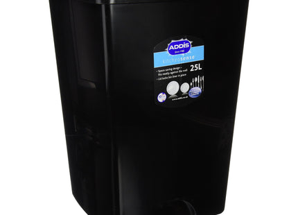 Addis 50 Litre Lift BIN Metal 510648 Black
