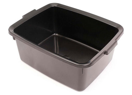 Addis Plastic Butler Large Rectangular Bowl, Soft Black, 12.5 Litre 505607