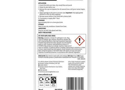 Unibond Grout Reviver Pen 7ml