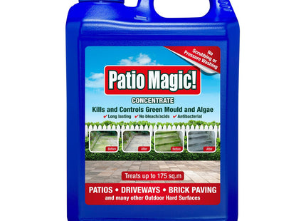 Patio Magic! 16491 Concentrate: Ideal for Patios, Paths and Driveways (Kills Algae and Lichens), 2.5 Litre