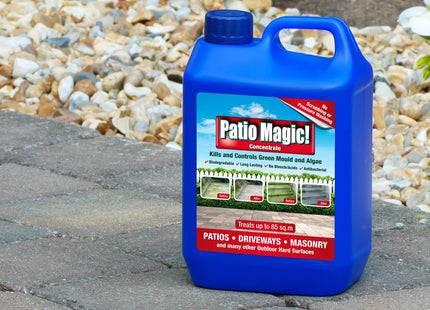 Patio Magic! 16491 Concentrate: Ideal for Patios, Paths and Driveways (Kills Algae and Lichens), 2.5 Litre
