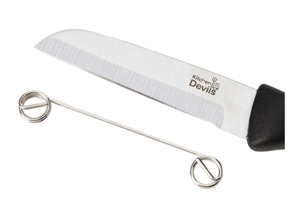 Kitchen Devils S8602001 Lifestyle Peeler/Parer Knife, Black, 27.5x8.5x2 cm