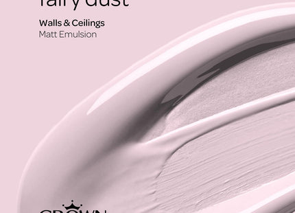 Crown Matt 2.5 Litre Emulsion - Fairy Dust