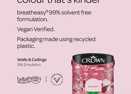 Crown Retail Core Emulsion Silk Fairy Dust 2.5 Litre