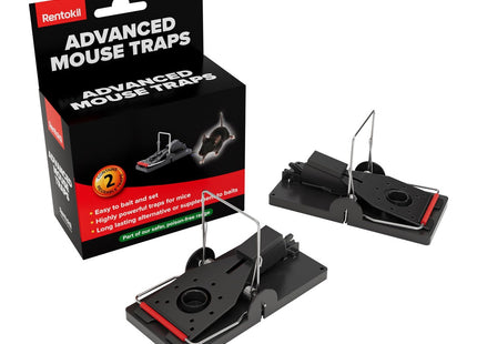 Rentokil Advanced Mouse Trap Twin Pack FM106A