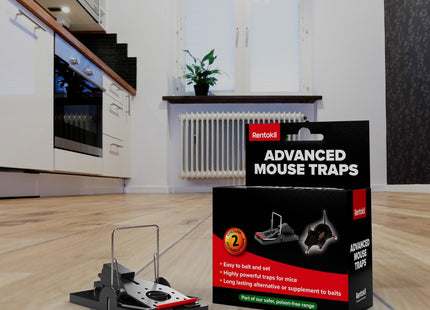 Rentokil Advanced Mouse Trap Twin Pack FM106A
