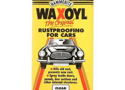Hammerite Waxoyl Car Underseal and Rust Protection. Rust Inhibitor and Rust Converter for Classic Car Care. 5 Litre