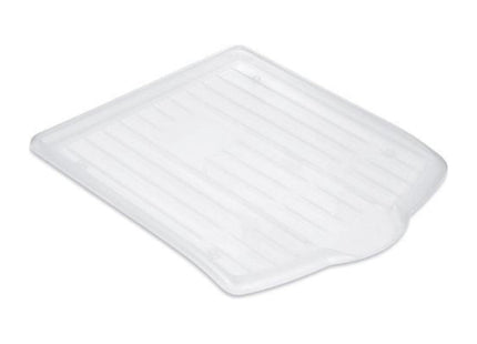 Addis Translucent Drip Tray With Raised Feet Clear W: 39 x D: 45
