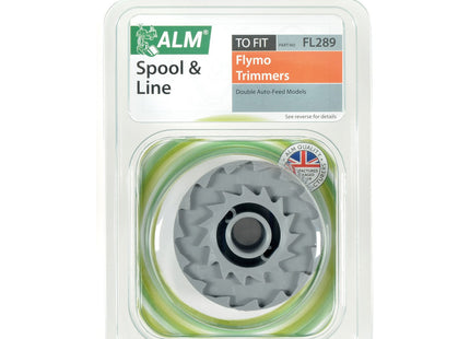 ALM Spool & Line for Flymo Double Auto 1.5mm 2 x 5m Grey FL289
