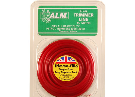 ALM Manufacturing Trimmer Line 3Mm X 15M Red ALMSL018