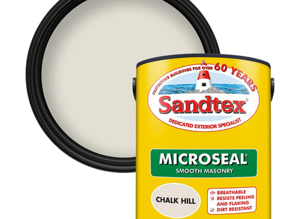 Sandtex Ultra Smooth Masonry Paint 5 Litre Stock Colours - Chalk Hill