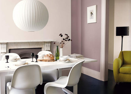 Dulux Silk Emulsion Paint For Walls And Ceilings - Dusted Fondant 2.5 Litre