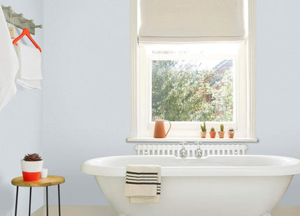 Dulux Easycare Bathroom Soft Sheen Emulsion Paint for Walls and Ceilings, Frosted Steel, 2.5 Litre 500001
