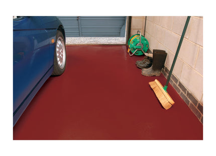 Ronseal 2.5 Litre Diamond Hardgarage Floor Paint - Tile Red DHGFPR25L