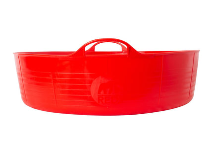 Red Gorilla Tubtrugs 35 Litre Large Shallow Flexible 2-Handled Recycled Tub SP35R