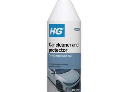HG Car Cleaner and Protector, Car Shampoo with Wax, 1 Litre