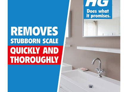HG Limescale Remover Concentrate Removes Scale from Taps & Sinks 500ml